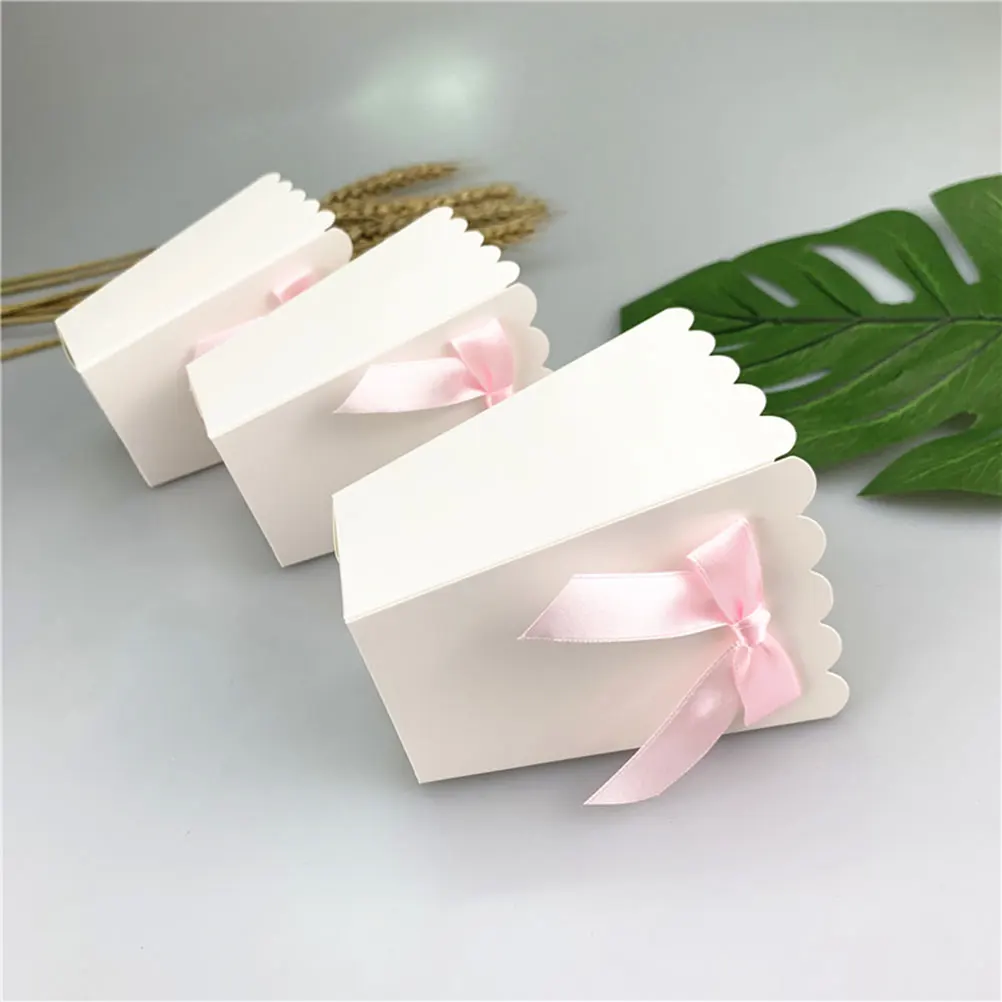 Food Snacks For Baby Shower - 12pcs Pink Bow Popcorn Box Party