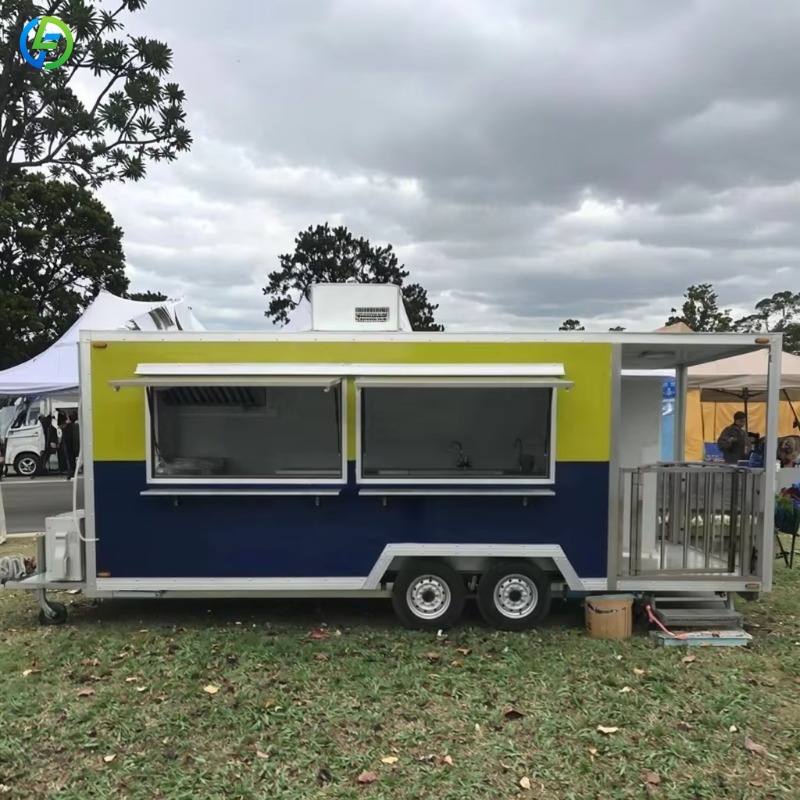 Street Food Snacks - Customized Coffee Mini Outdoor Street Catering