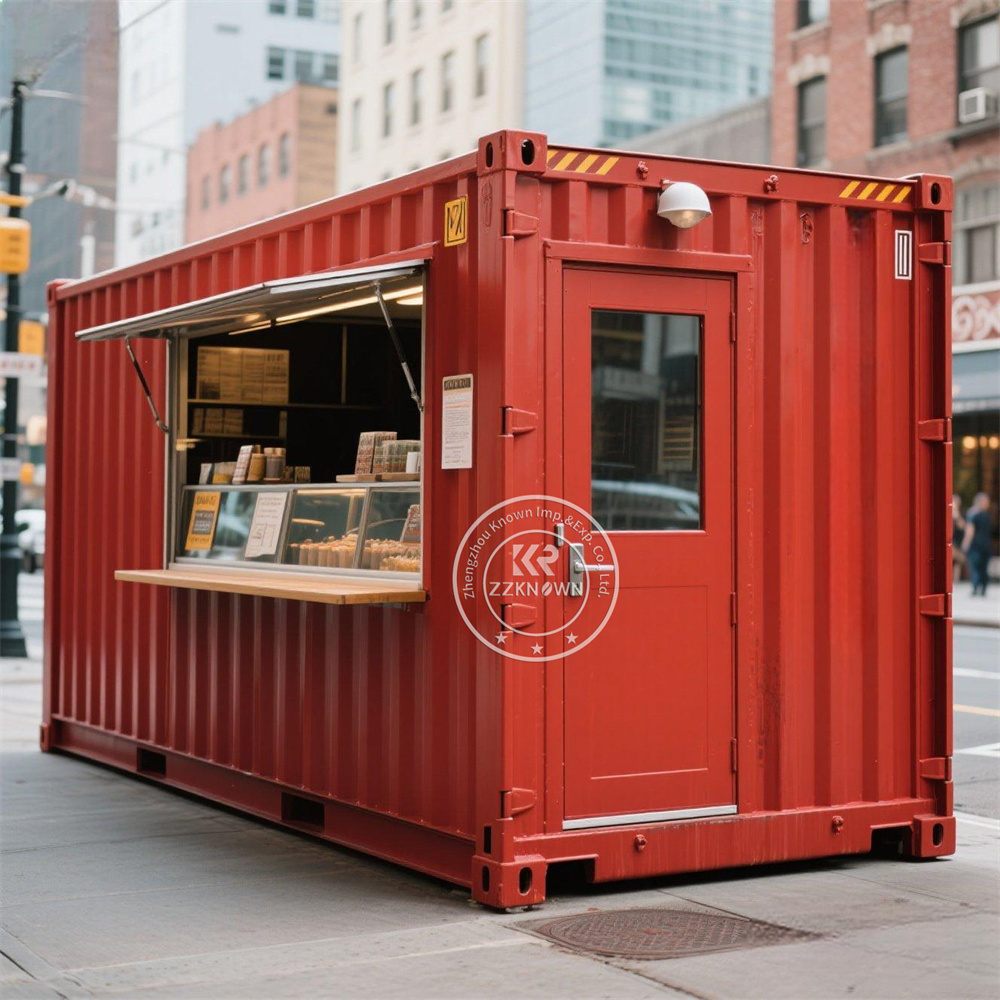Street Food Snacks - Outdoor Coffee Shop Food Store Container