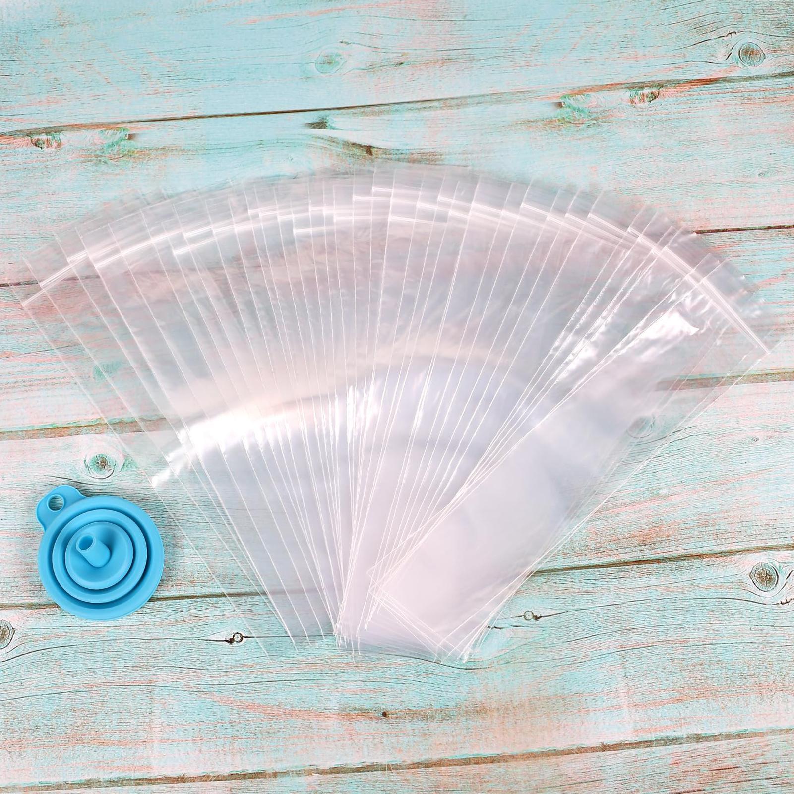 Food Snacks Healthy - Freeze Pop Sleeve 100 Piece Leak-Proof