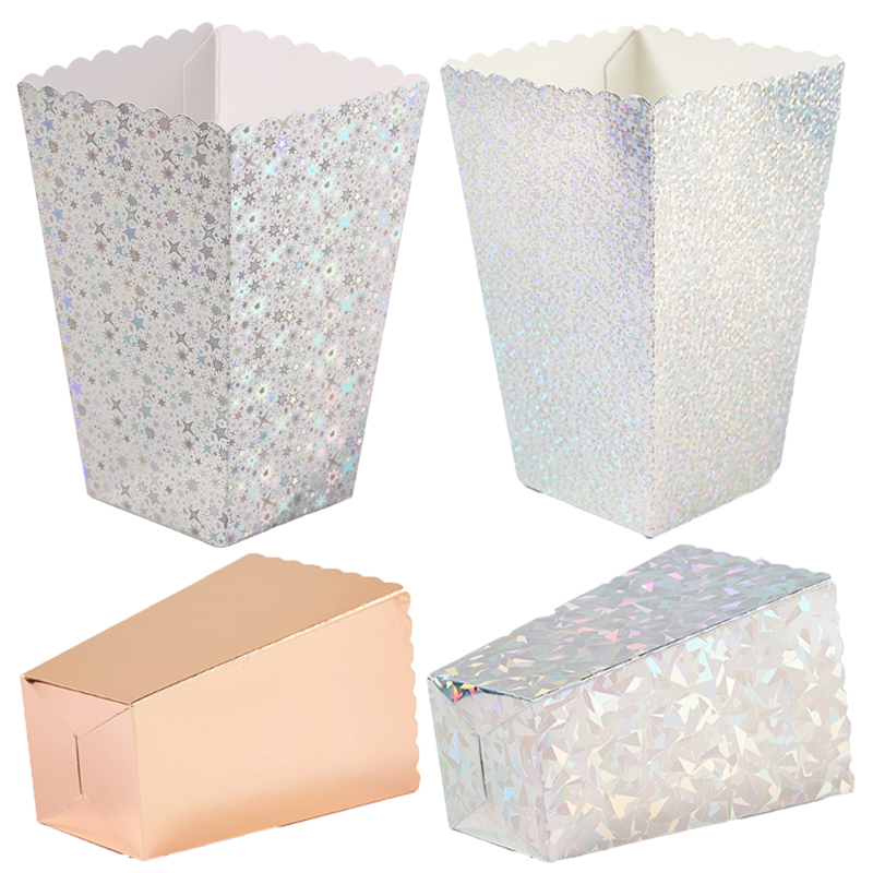 Food Snacks For Baby Shower - 50pcs New Popcorn Boxes Corn Candy
