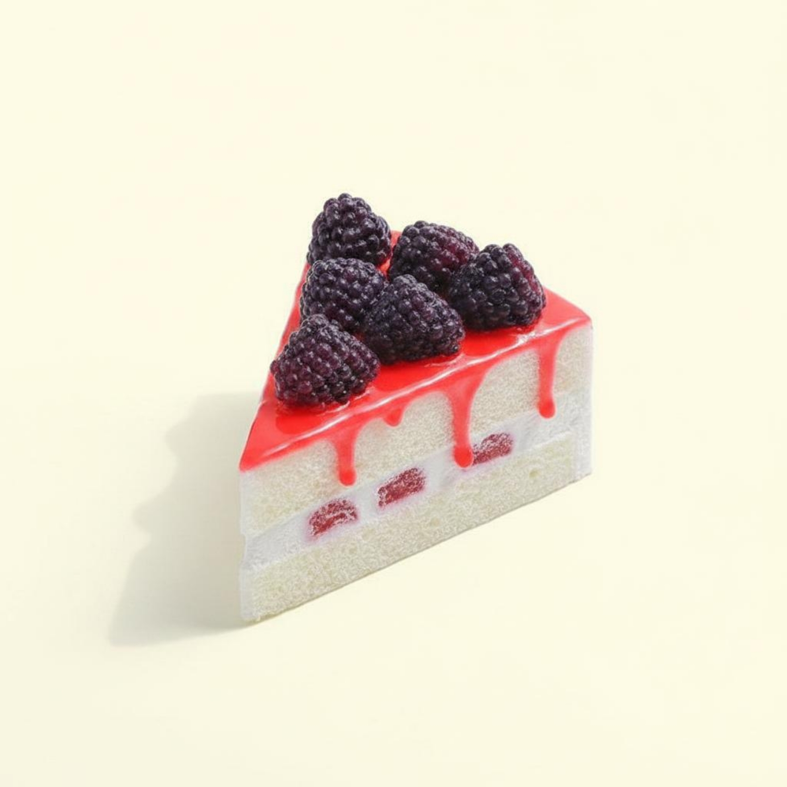 6 Pieces Triangle Cake Prop Br - Food X ulasan dan harga