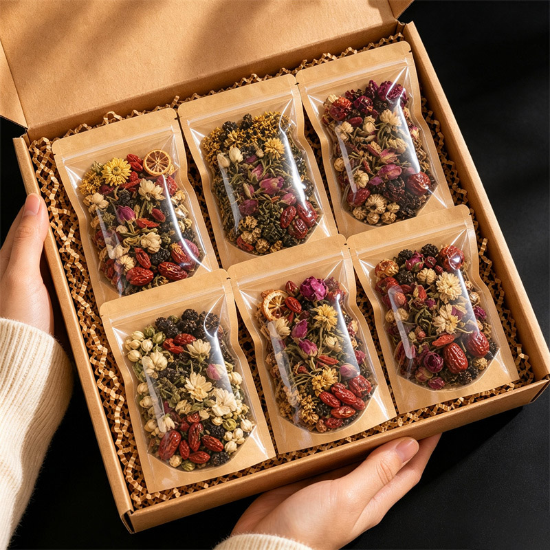 100Pcs Clear Kraft Paper Packa - Food Or Snacks ulasan dan harga