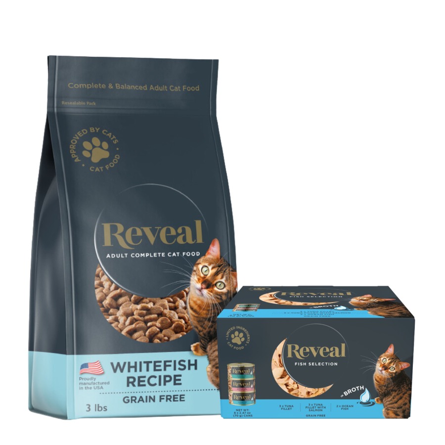Reveal Dry Cat Food Whitefish  - Food X ulasan dan harga