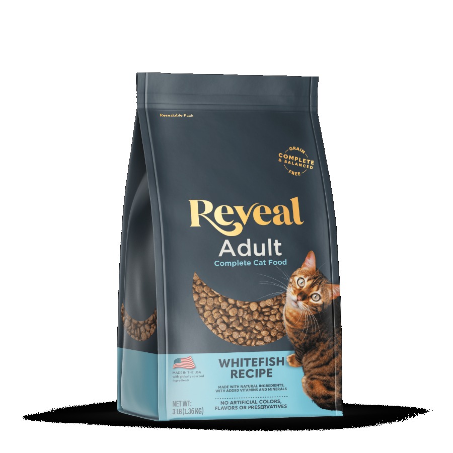 Reveal Dry Cat Food Whitefish  - Food X ulasan dan harga