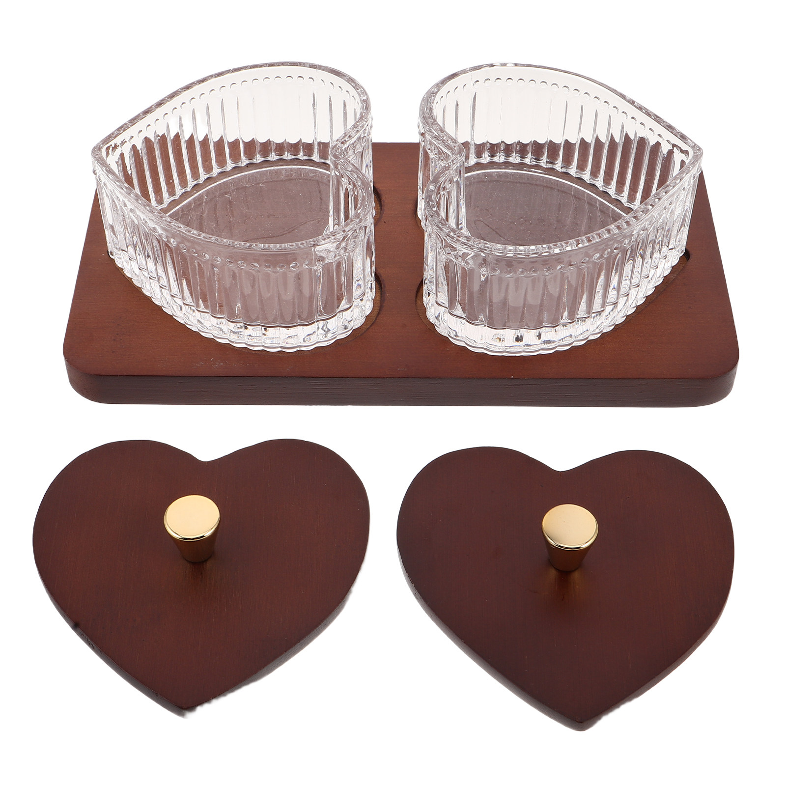 Heart Shaped Food Tray Divided - Food Platter Snacks ulasan dan harga