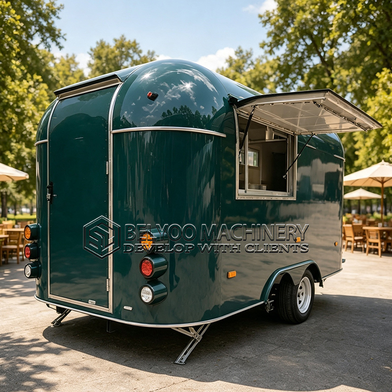 Belyoo Commercial Food Trailer - Food And Snacks ulasan dan harga