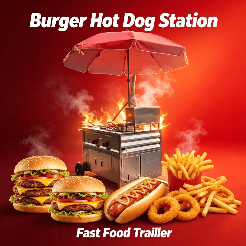 Mobile Street Snack Cart Towab - Street Food Snacks ulasan dan harga