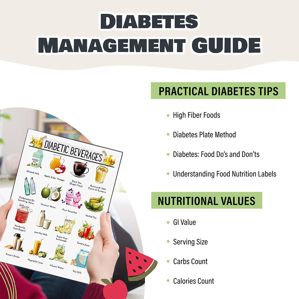 12pcs Diabetic Meal Planner Un - Food Snacks Healthy ulasan dan harga