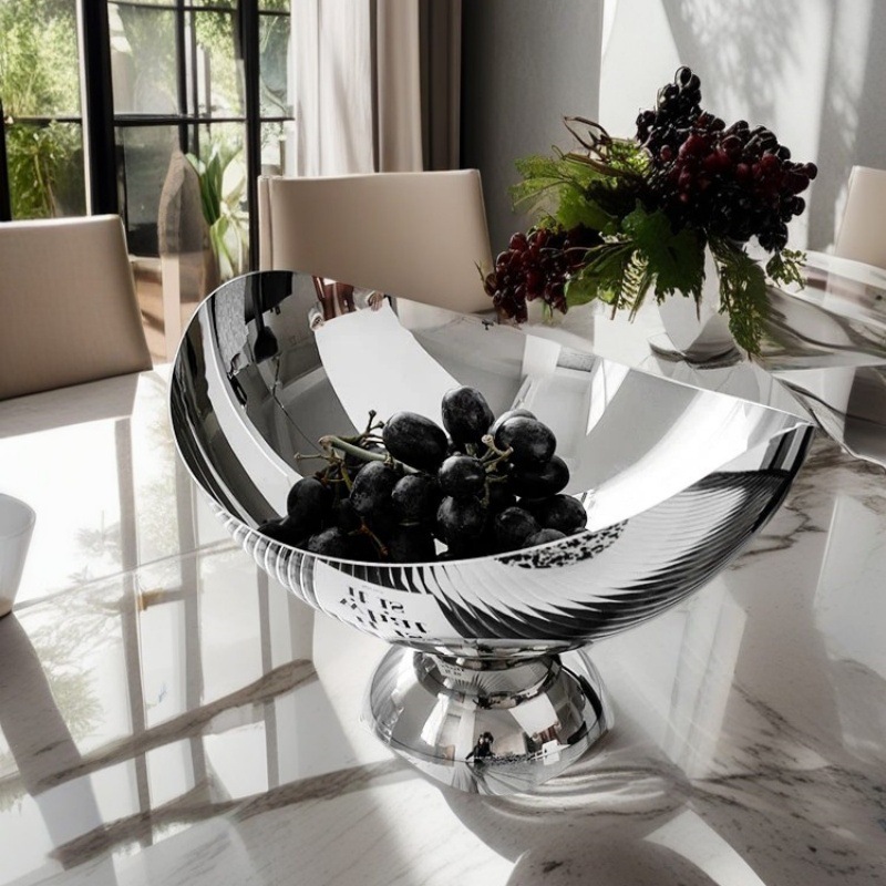 Vintage Embossed Silver Tray S - Food Platter Snacks ulasan dan harga