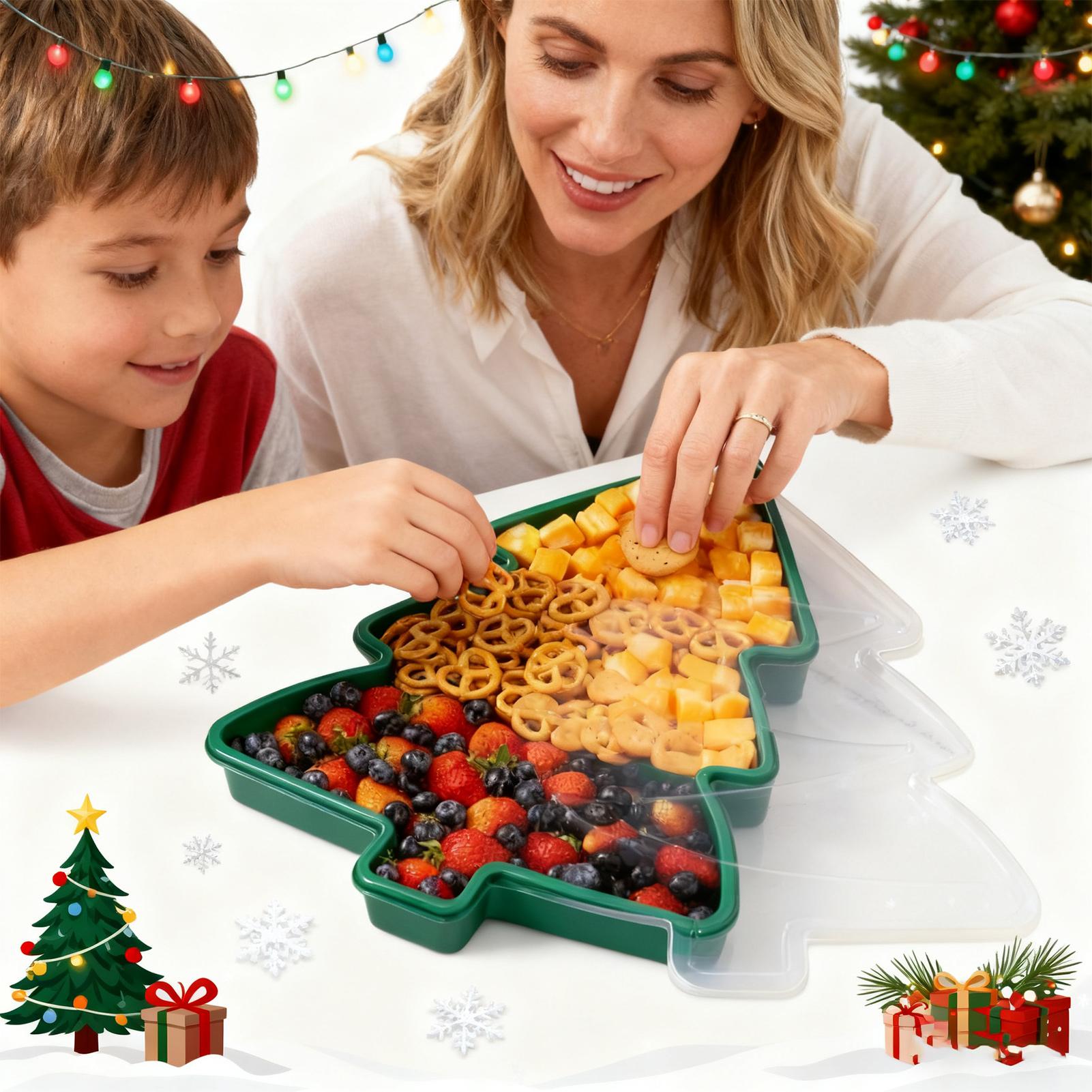 Christmas Snack Tray Food Orga - Food Platter Snacks ulasan dan harga