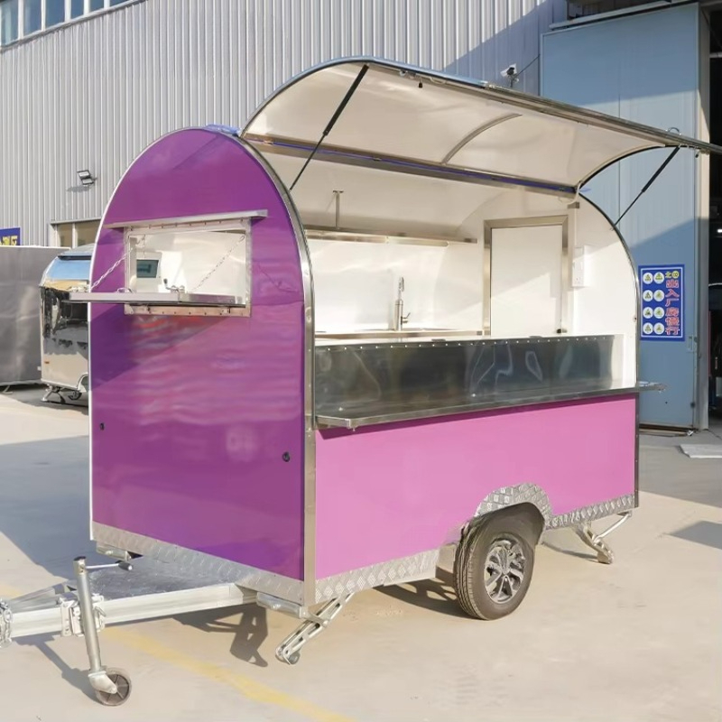 Outdoor Street Fast Food Stall - Street Food Snacks ulasan dan harga