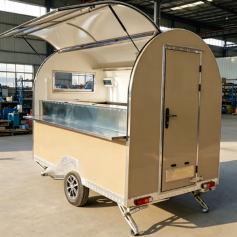 Outdoor Street Fast Food Stall - Street Food Snacks ulasan dan harga