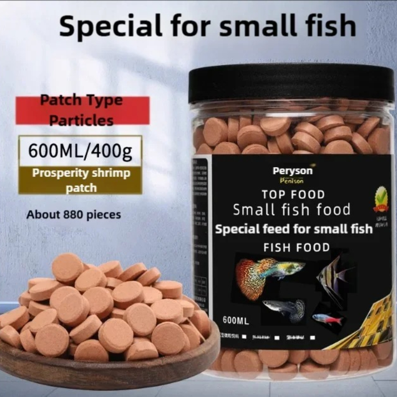 Penison Small Fish Food Patch, - Food Snacks With Protein ulasan dan harga