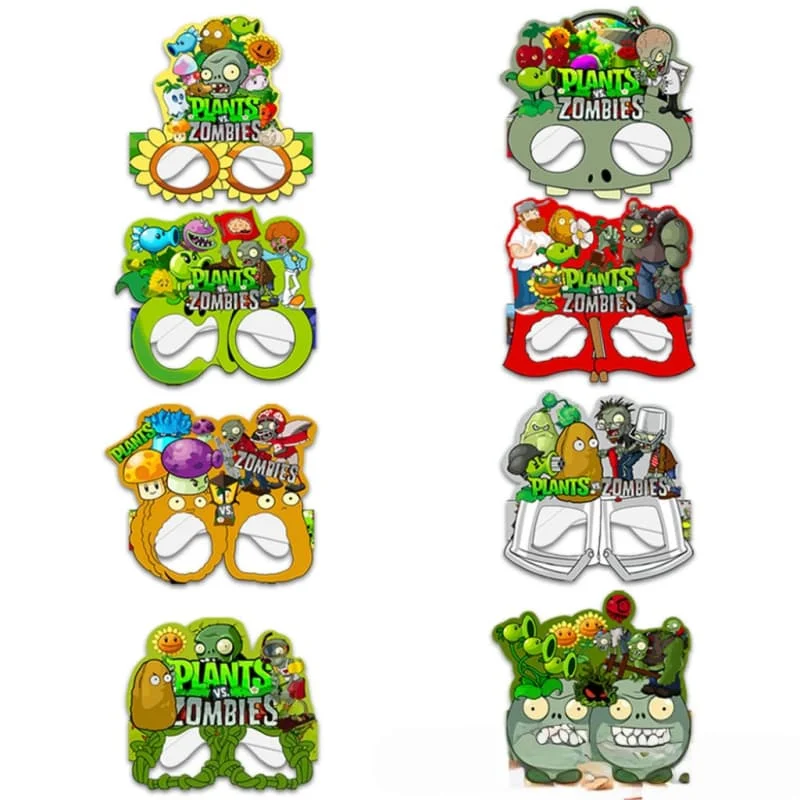 8pcs Plant Vs. Zombie Theme Pa - Zombie Snacks ulasan dan harga