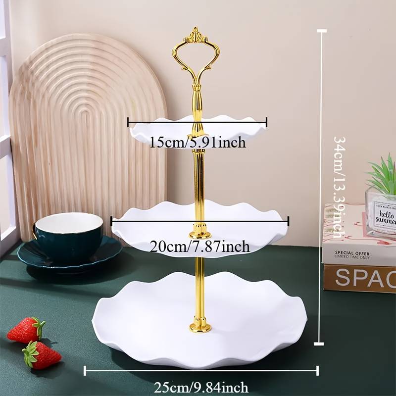 1/3/4/5PCS Decorative Food Tra - Food Snacks For Baby Shower ulasan dan harga