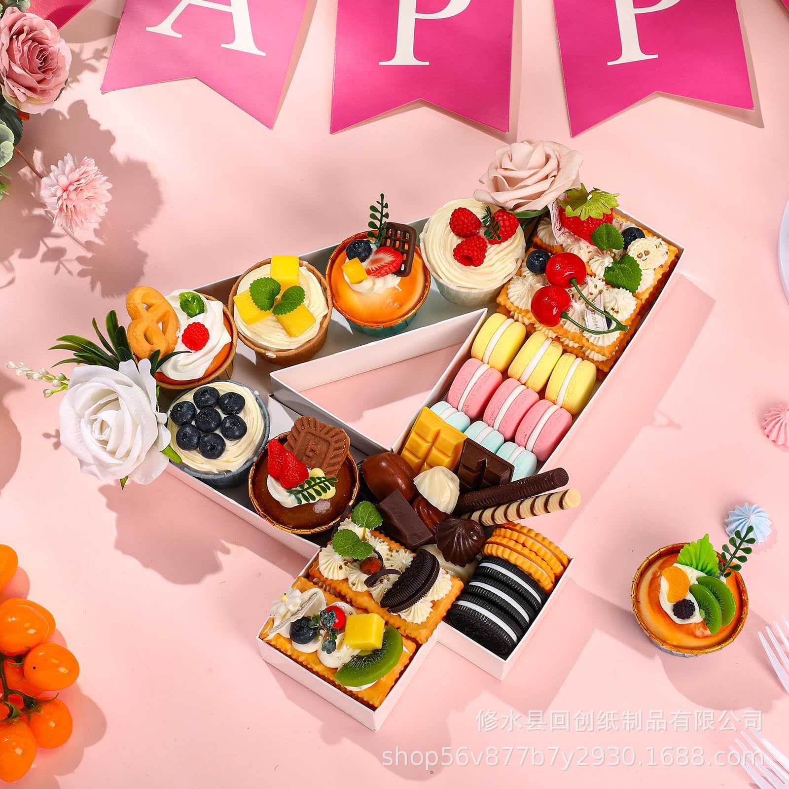 0-9 Number Food Trays Birthday - Food Snacks For Baby Shower ulasan dan harga