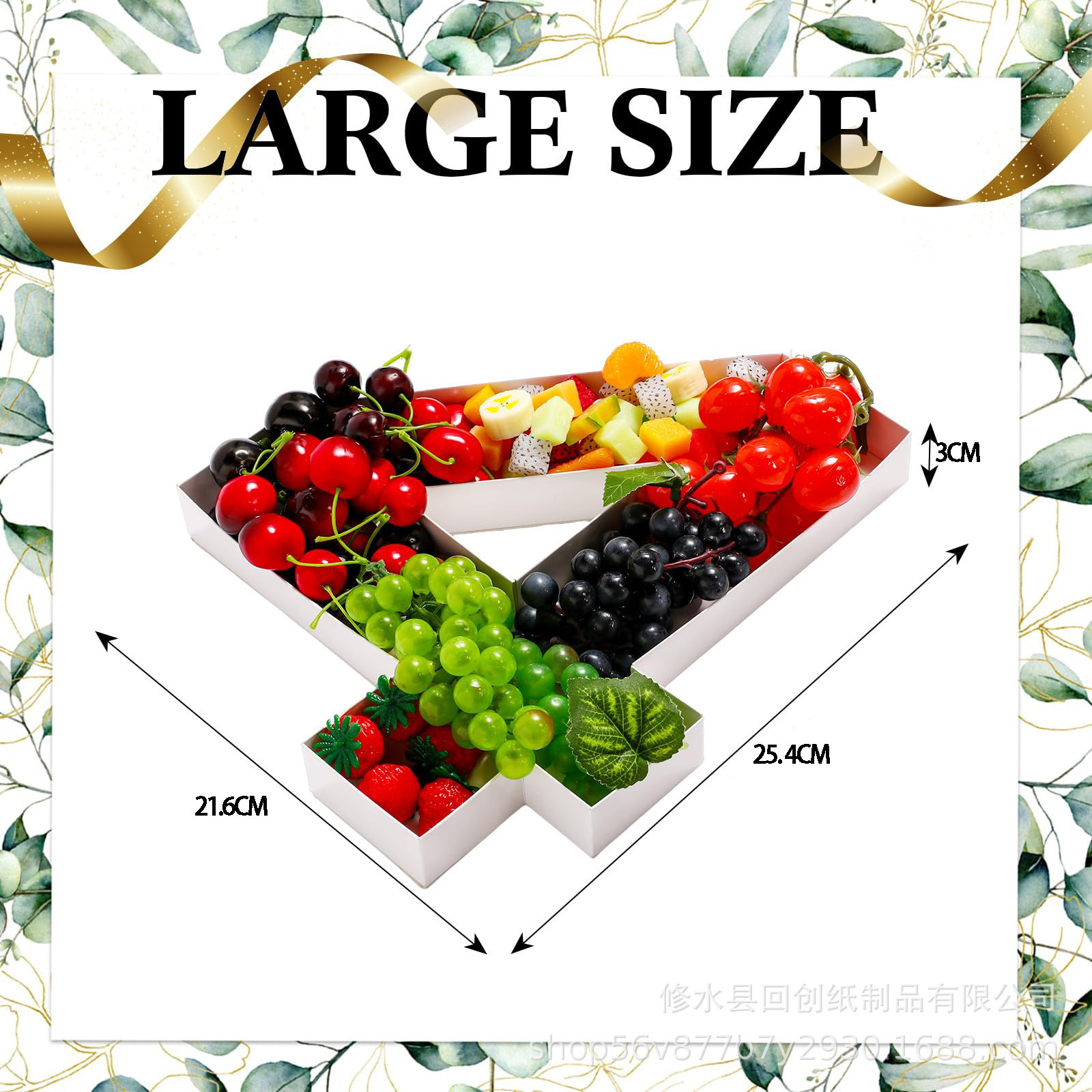 0-9 Number Food Trays Birthday - Food Snacks For Baby Shower ulasan dan harga