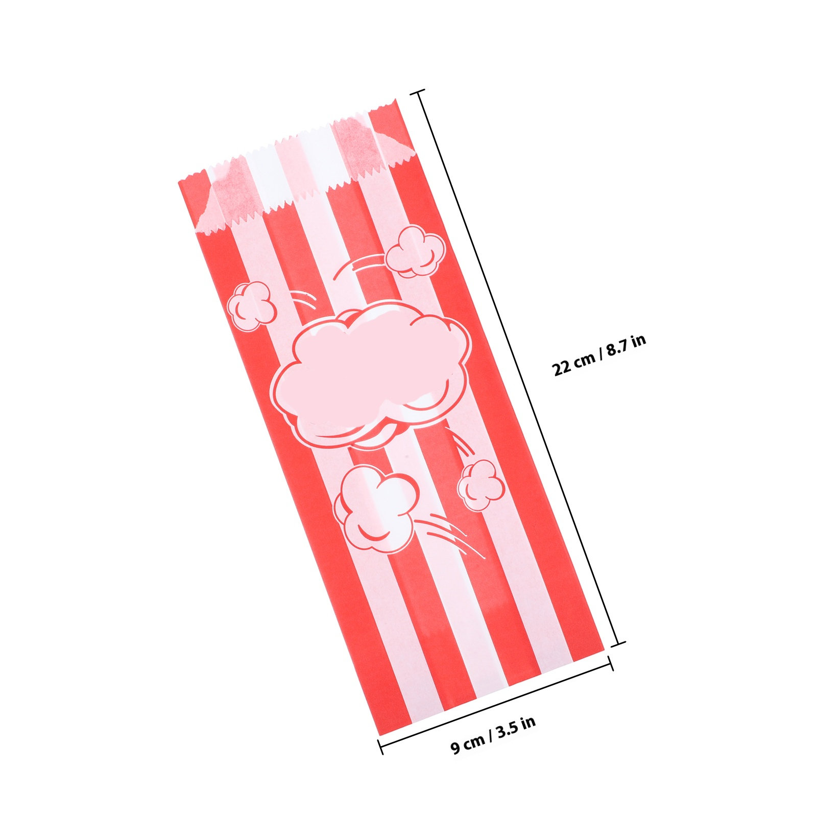 30Pcs Greaseproof Popcorn Pape - Food Snacks For Baby Shower ulasan dan harga