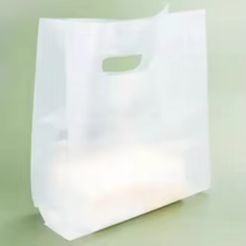 50Pcs Clear Gift Bags with Han - Food Or Snacks ulasan dan harga