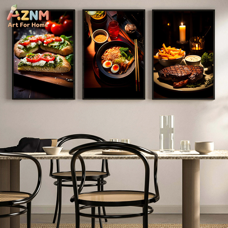 AZNM Gourmet Food Canvas Poste - Food Platter Snacks ulasan dan harga