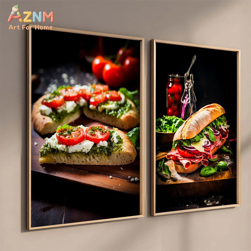 AZNM Gourmet Food Canvas Poste - Food Platter Snacks ulasan dan harga