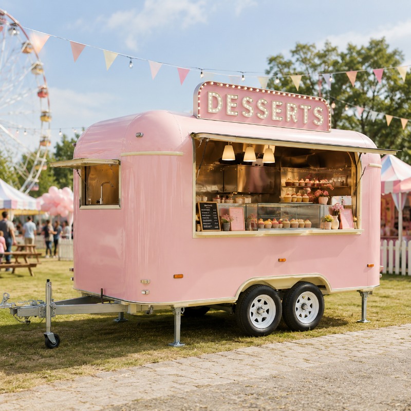 Food Truck Trailer Street Cate - Street Food Snacks ulasan dan harga