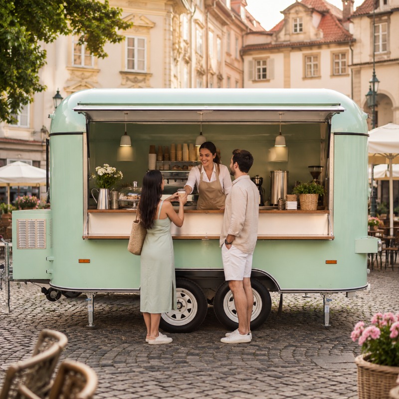 Food Truck Trailer Street Cate - Street Food Snacks ulasan dan harga