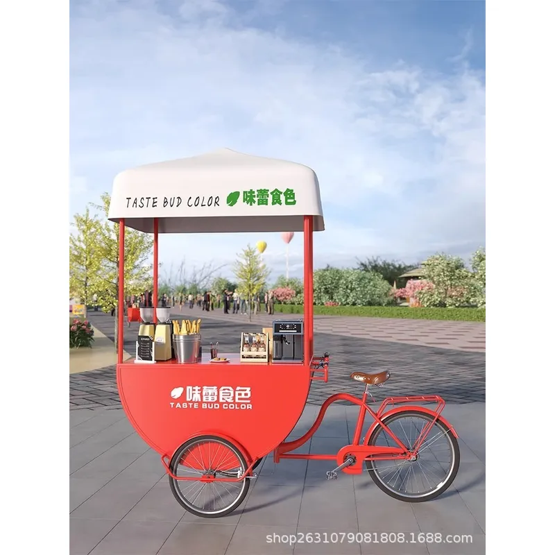Outdoor Mobile Food Cart Snack - Food And Snacks ulasan dan harga