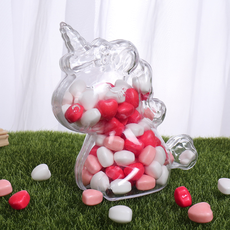 6Pcs Transparent Plastic Unico - Food Or Snacks ulasan dan harga
