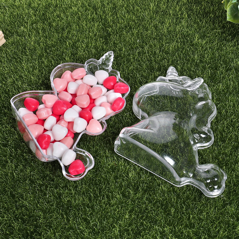 6Pcs Transparent Plastic Unico - Food Or Snacks ulasan dan harga