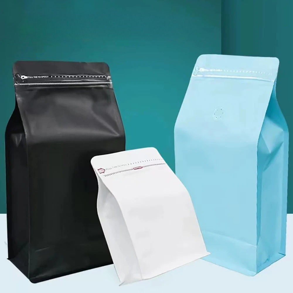 50pcs Resealable Ziplock Coffe - Food Snacks With Protein ulasan dan harga