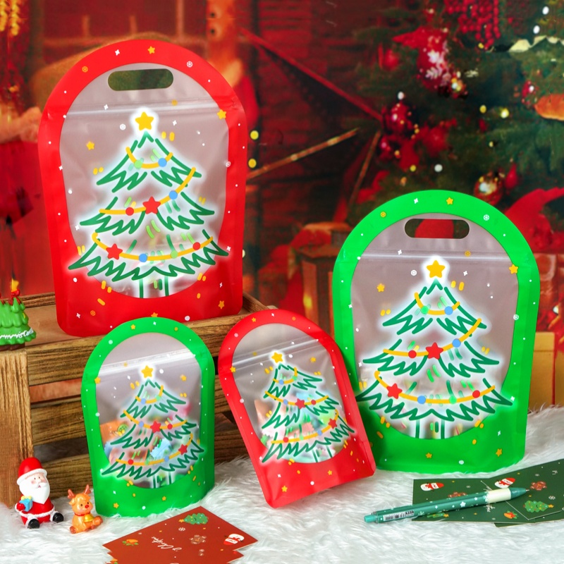 100PCS Stand-up Matte Plastic  - Food Or Snacks ulasan dan harga