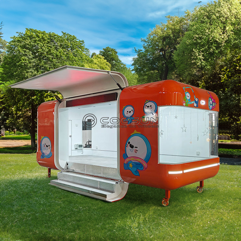 Street Mobile Food Trailer Piz - Street Food Snacks ulasan dan harga
