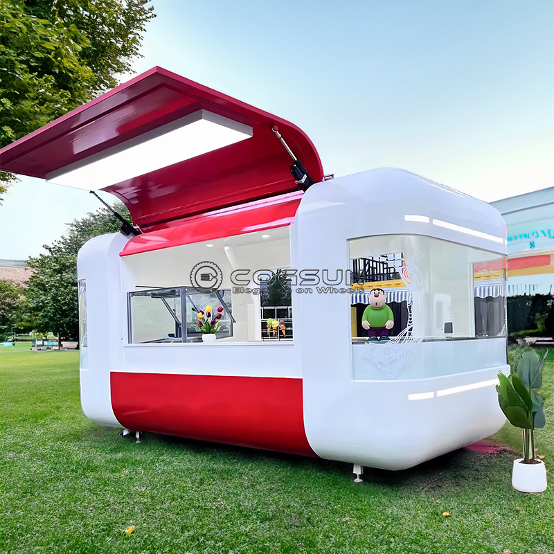 Street Mobile Food Trailer Piz - Street Food Snacks ulasan dan harga