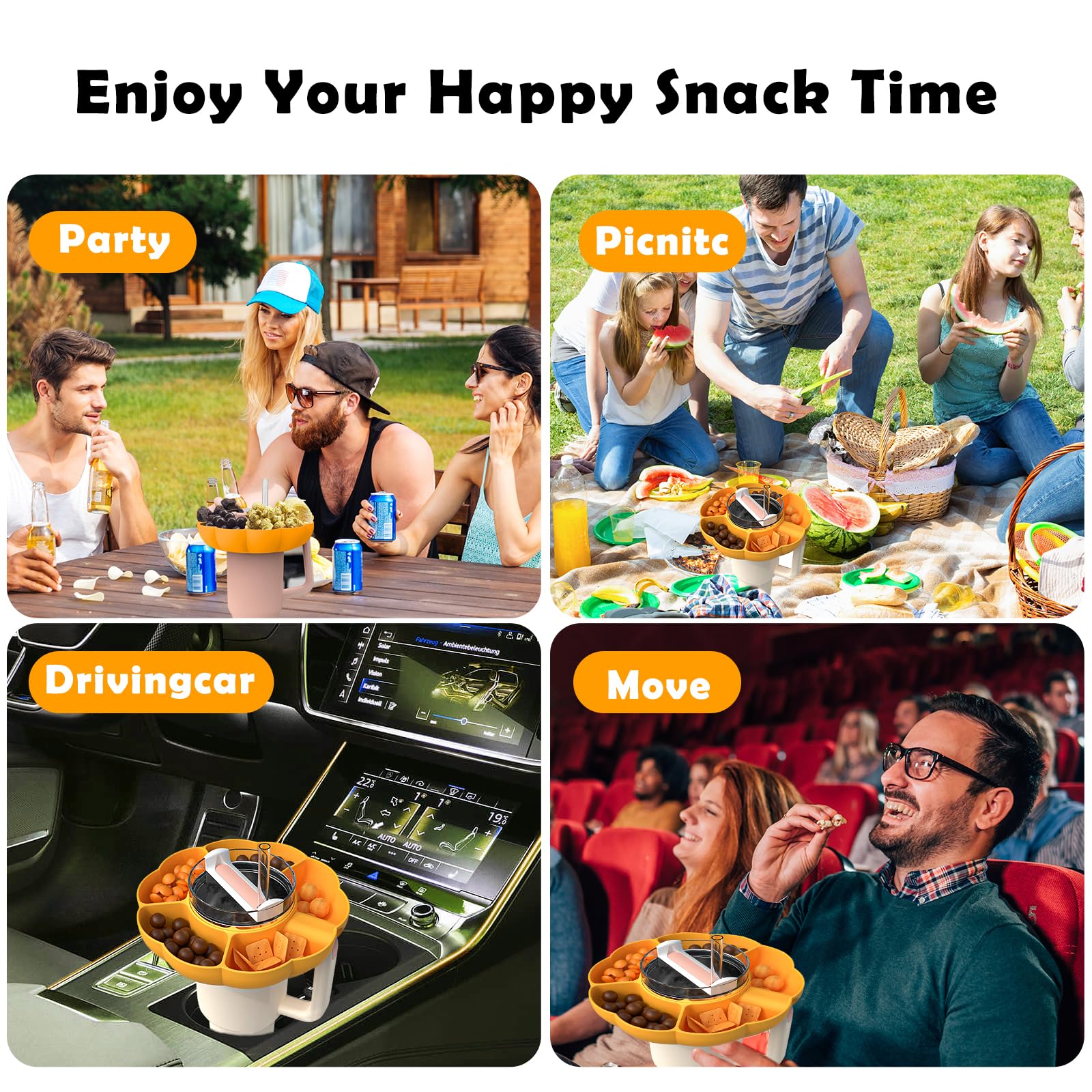 Reusable Silicone Snack Platte - Food Platter Snacks ulasan dan harga