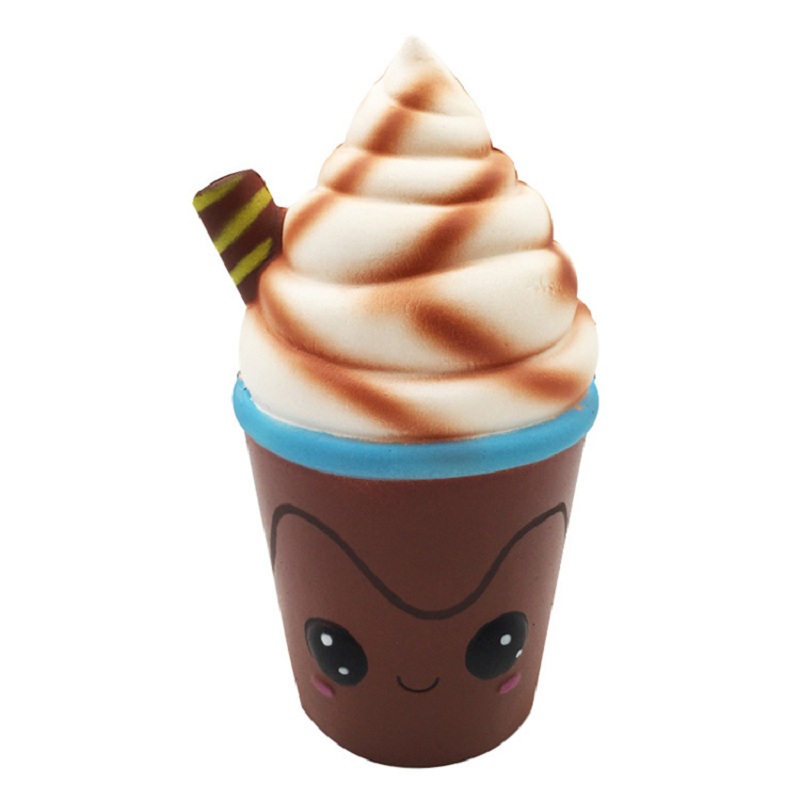Jumbo Chocolate Ice Cream Squi - Food Or Snacks ulasan dan harga