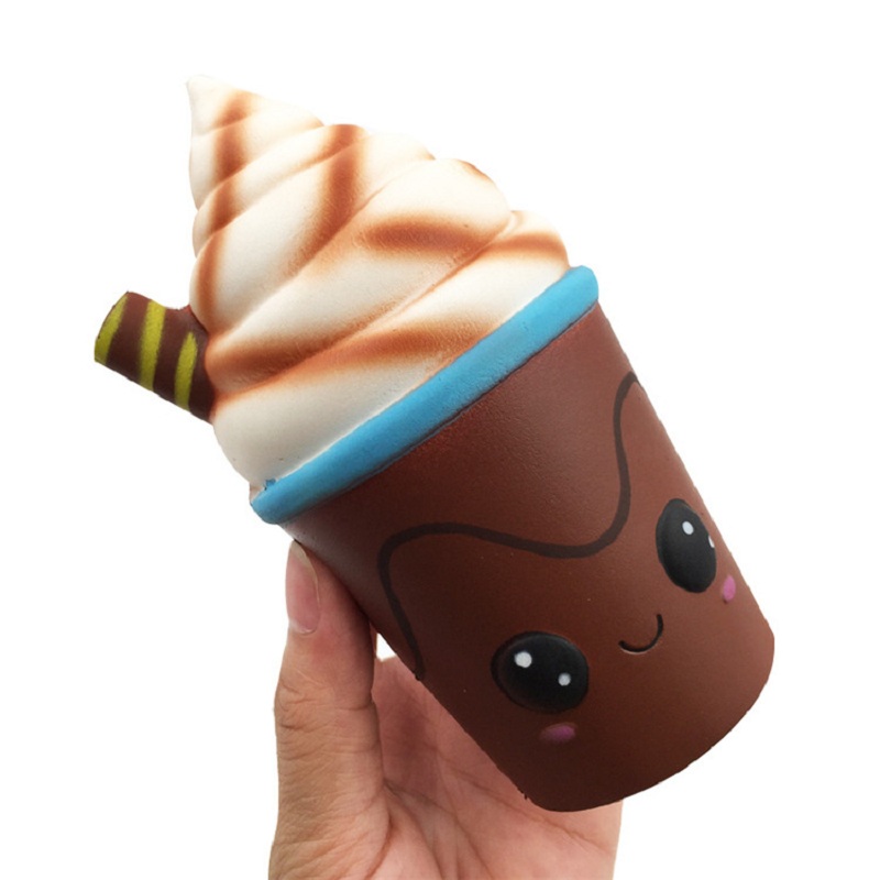 Jumbo Chocolate Ice Cream Squi - Food Or Snacks ulasan dan harga