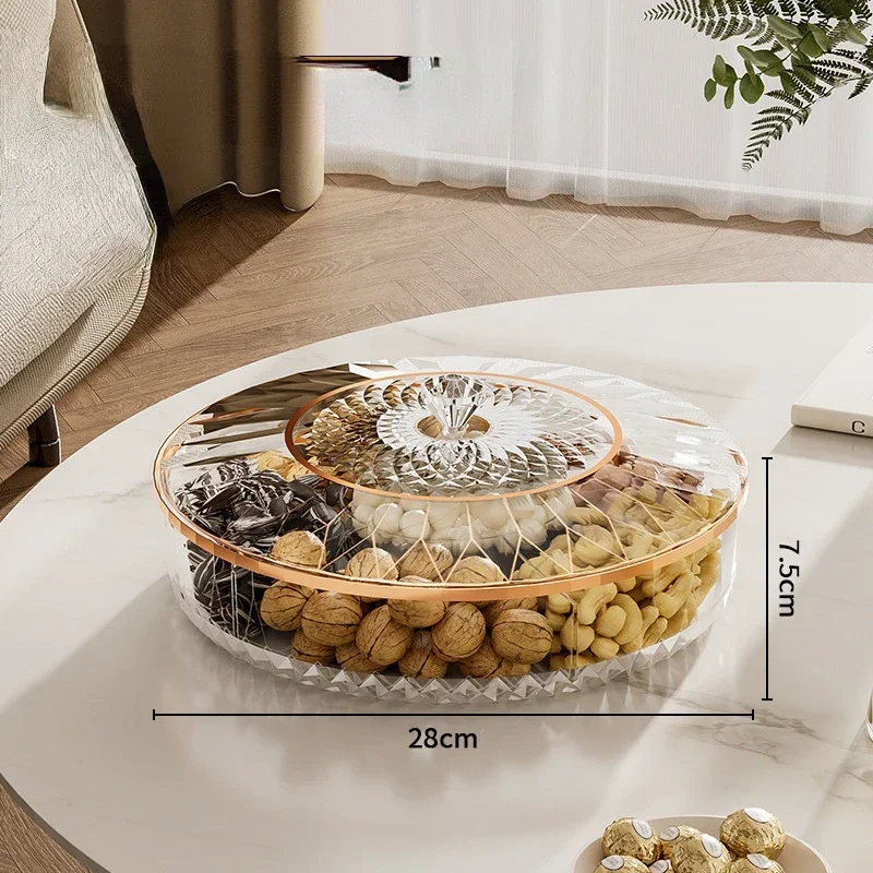 Rotatable Snack Storage Box Fr - Food Platter Snacks ulasan dan harga