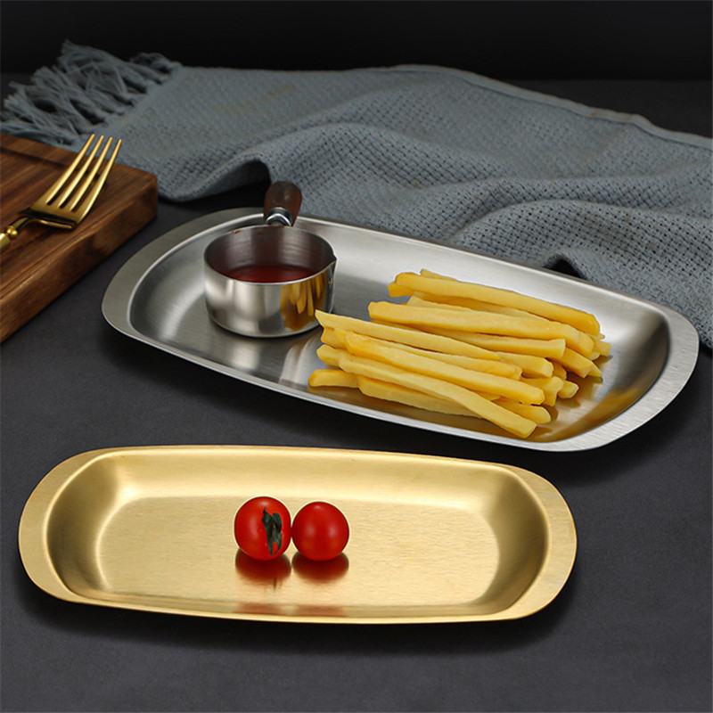 304 Stainless Steel Matte Dinn - Food Snacks In Korea ulasan dan harga