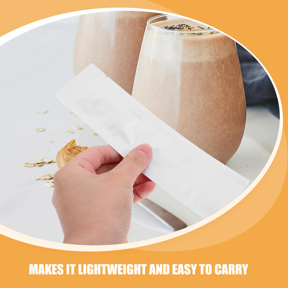 100Pcs Heat Sealable Vacuum St - Food Snacks With Protein ulasan dan harga