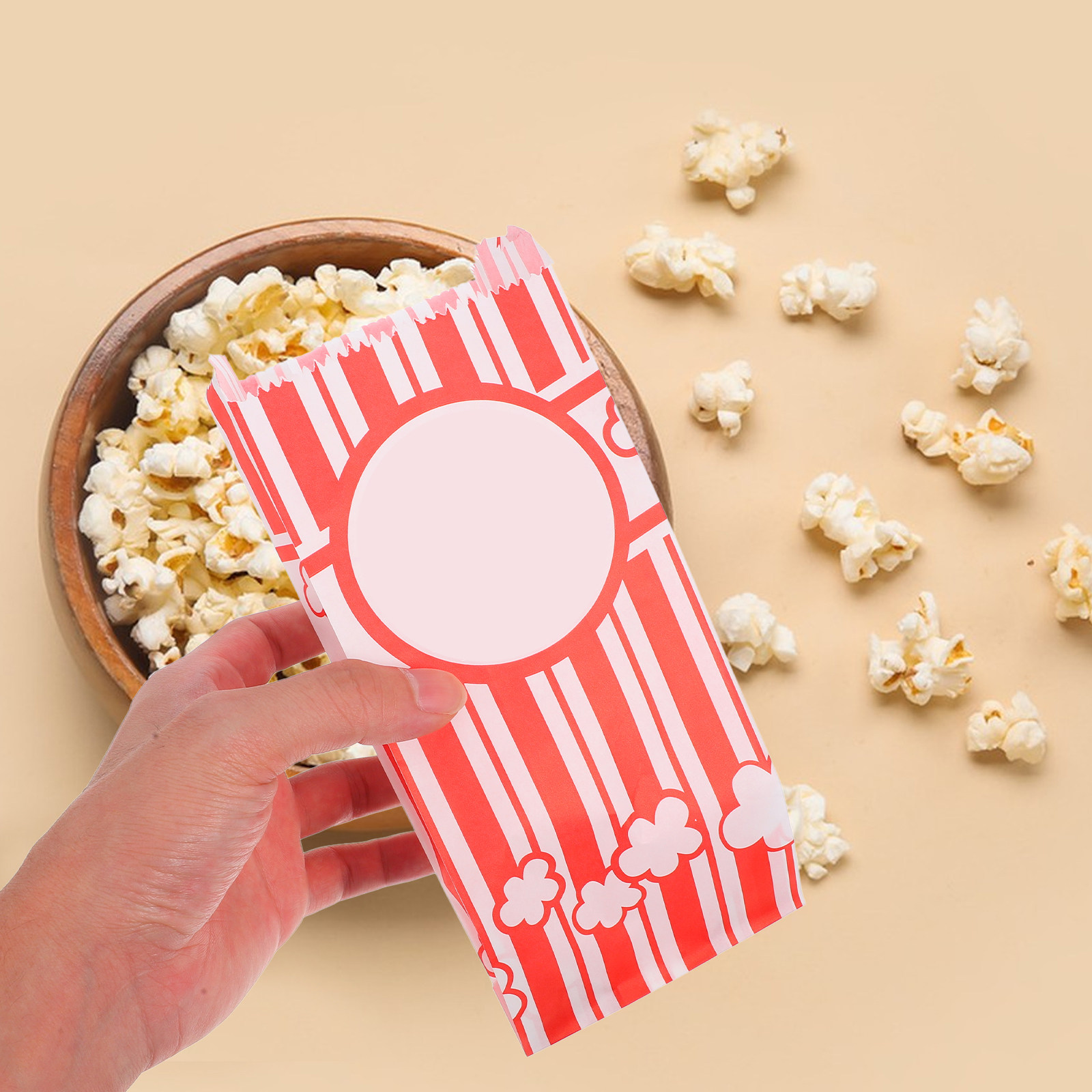 30Pcs Greaseproof Popcorn Bags - Food And Snacks ulasan dan harga