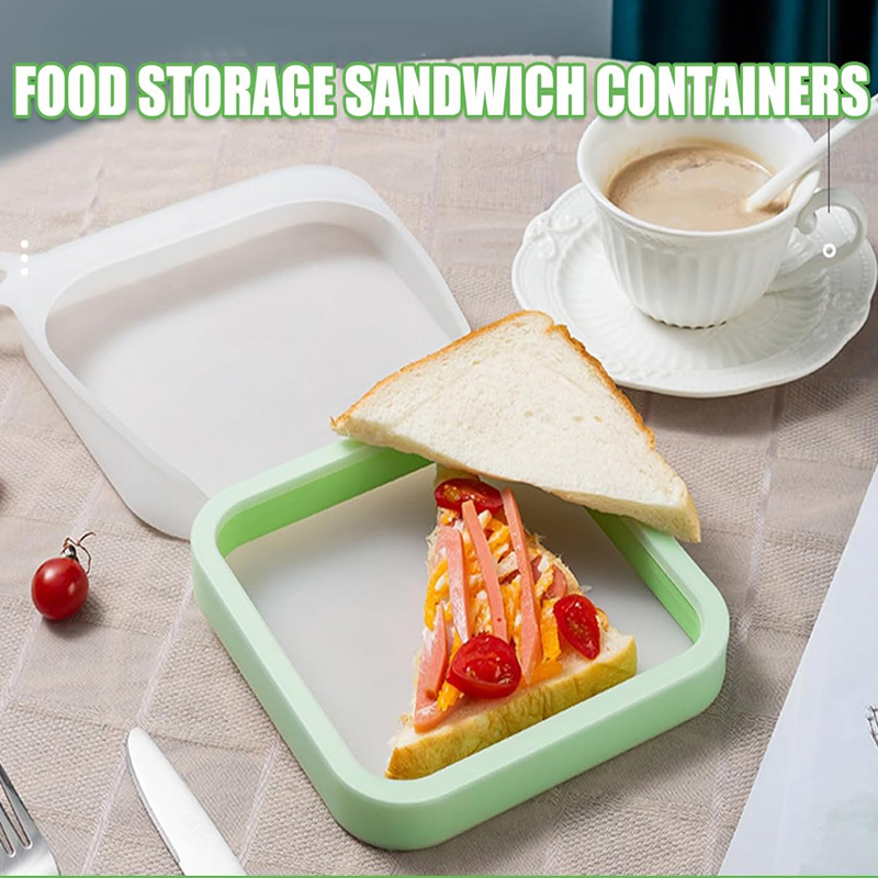 Silicone Sandwich Toast Bento  - Food Or Snacks ulasan dan harga